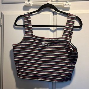 RVCA cropped tank top